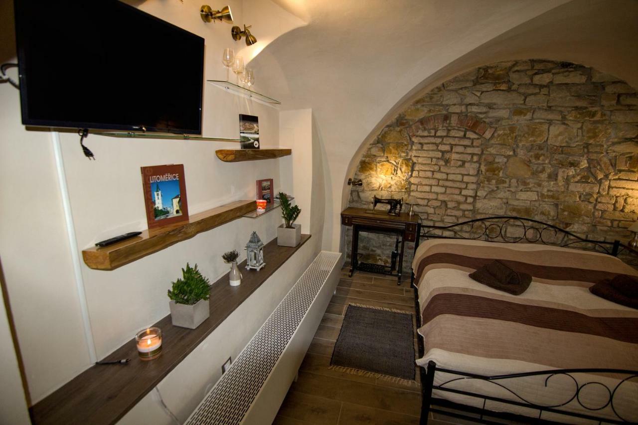 Apartmán U Gotického dvojčete Litomerice Exterior foto